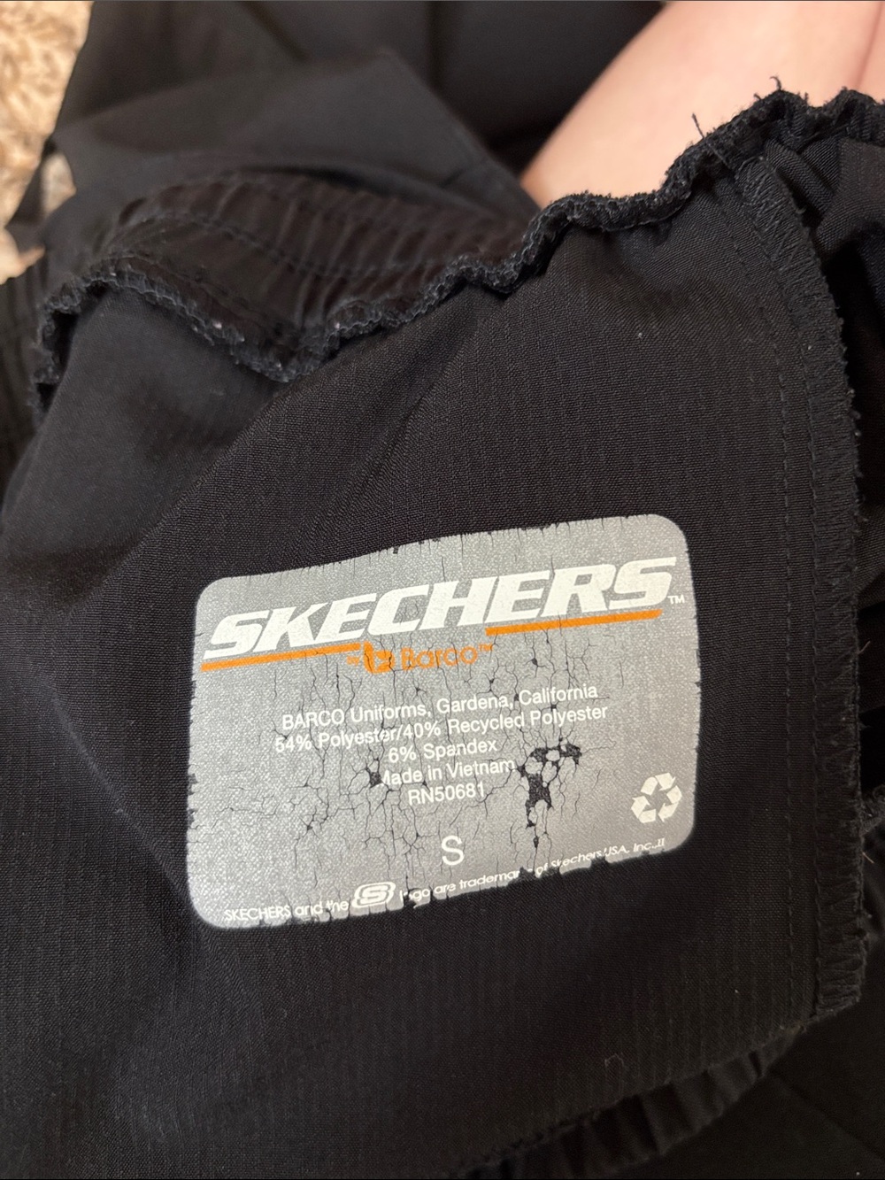 Skechers Black Women's Scrub Joggers
